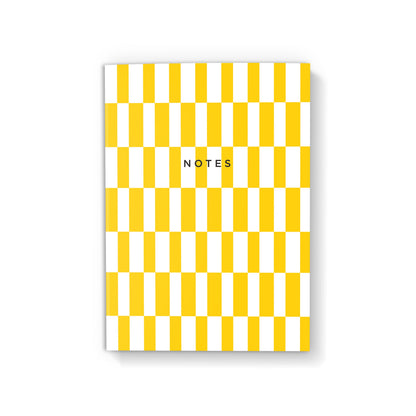 BROKEN STRIPES SOFTCOVER NOTEBOOK-Blank Pages